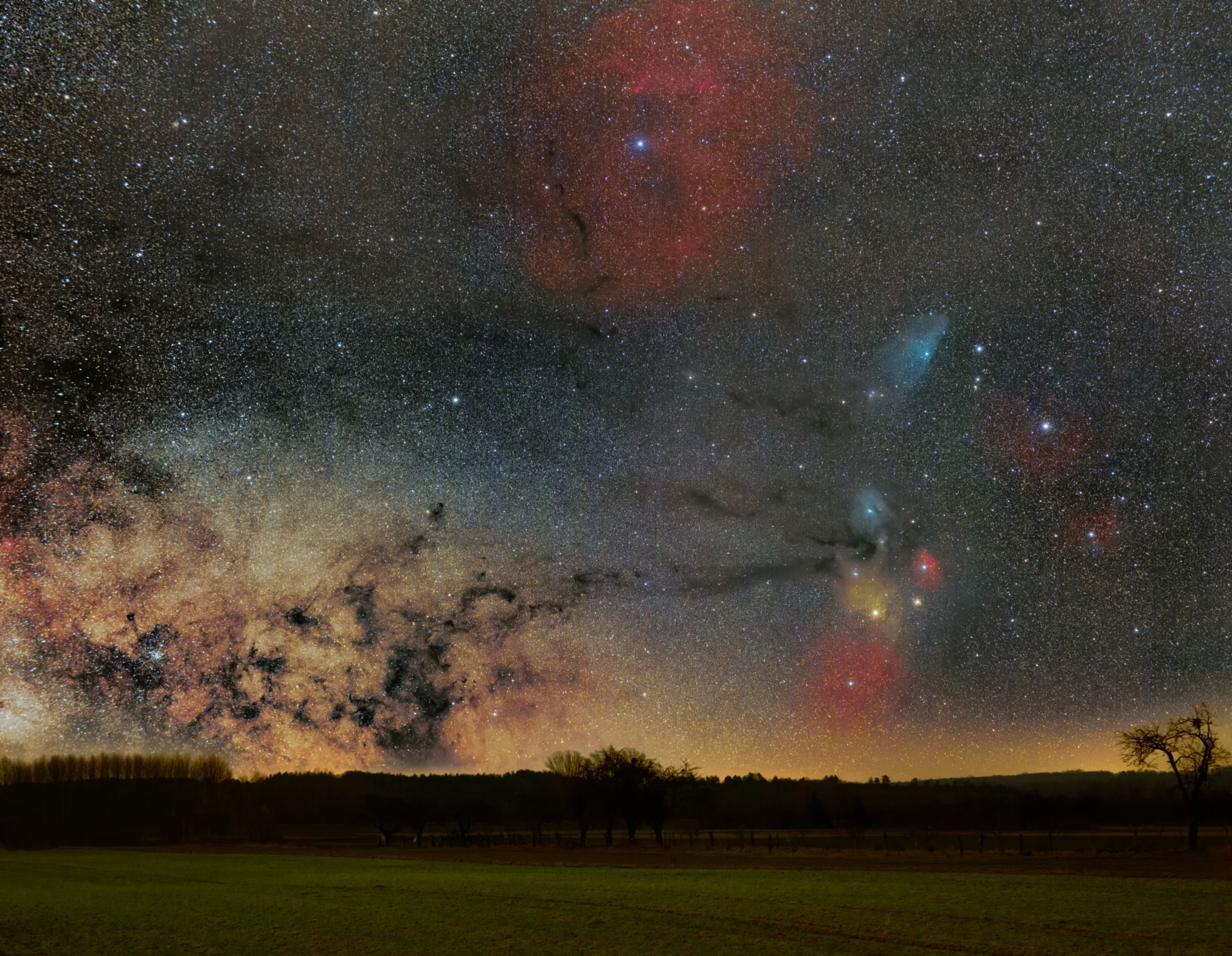 Rho Ophiuchi over the Fields — Adam Krypel