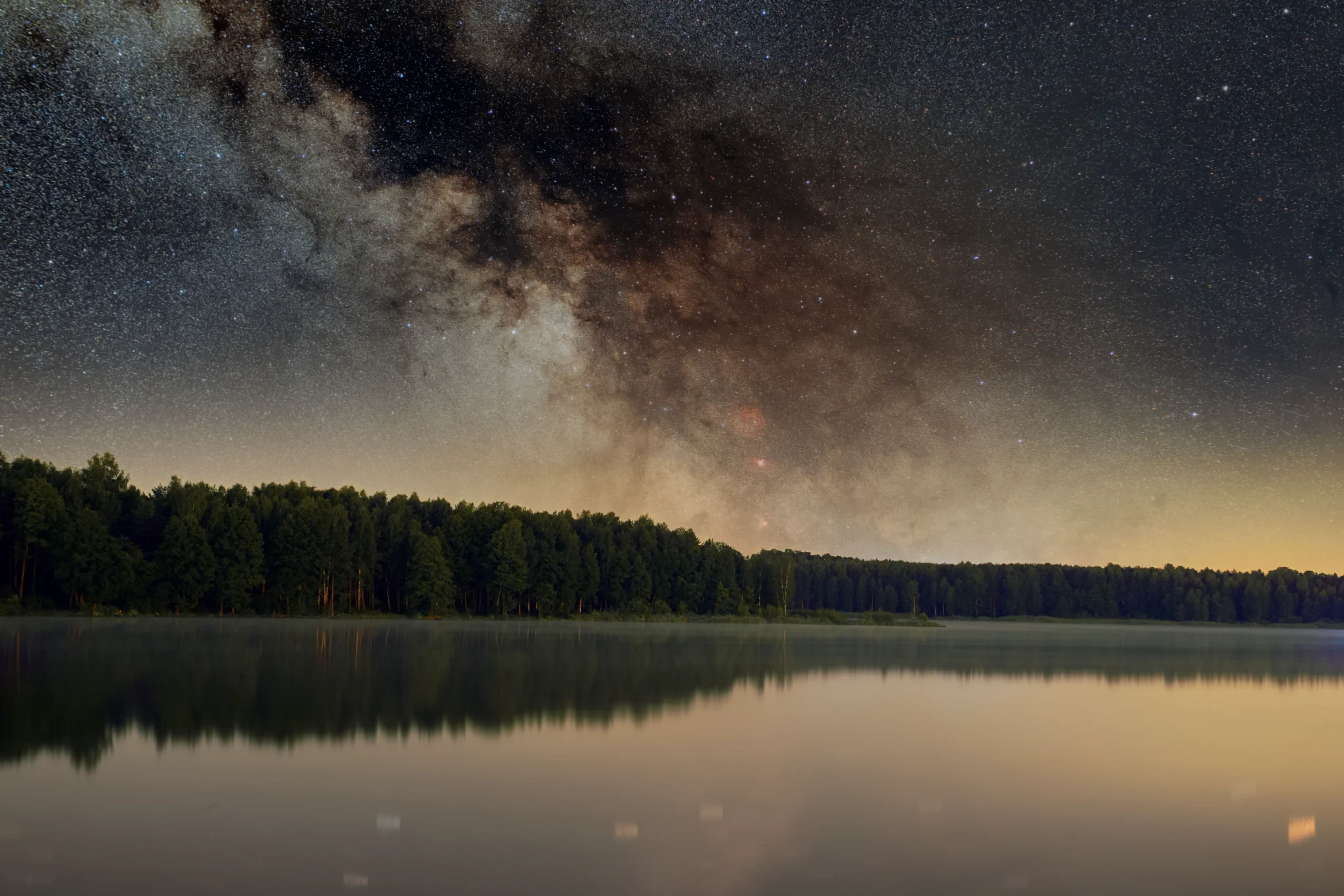 Milky Way over the Lake — Adam Krypel