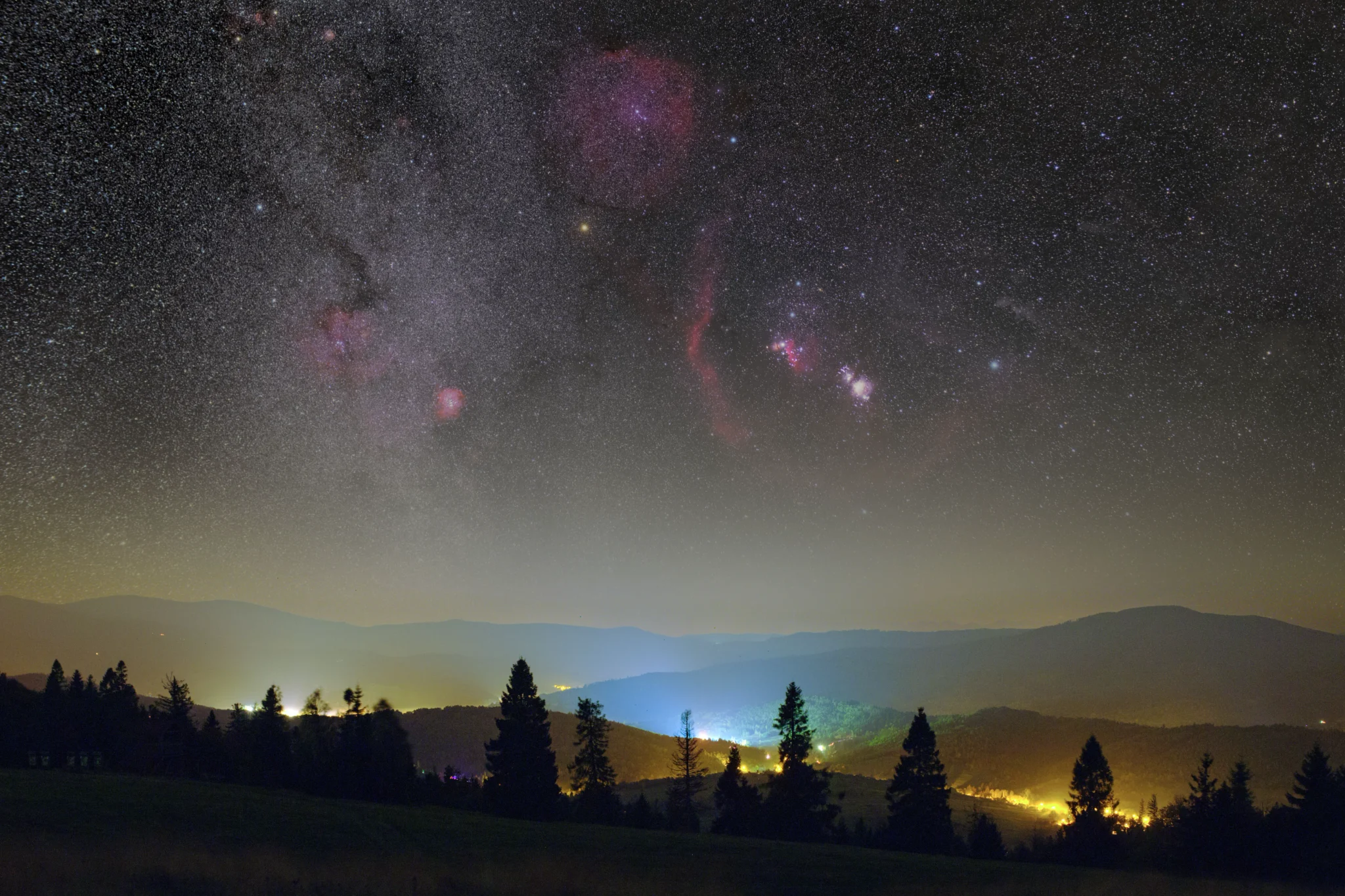 Winter Sky over the Valley — Adam Krypel