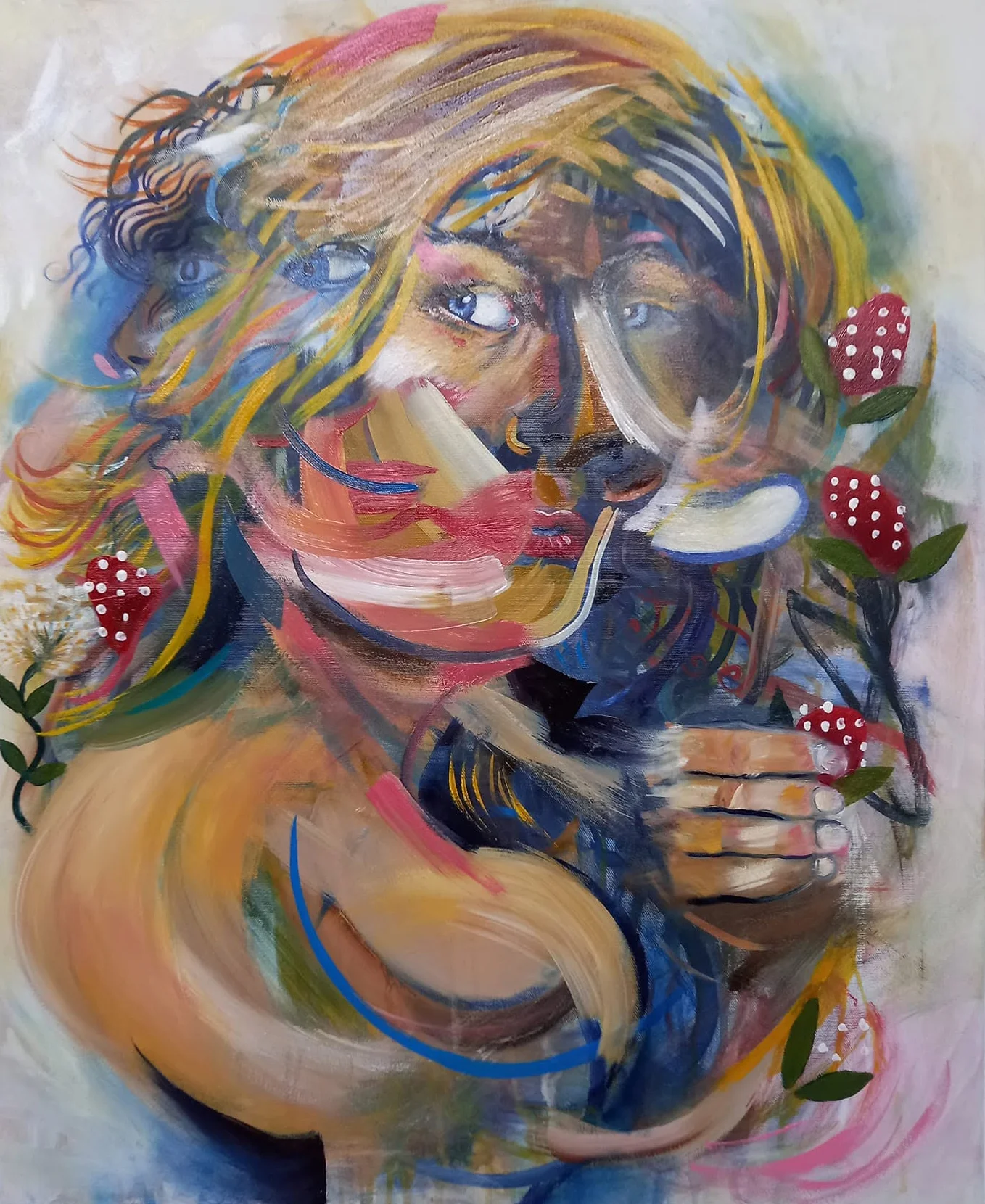 Femme fraise — François Glineur