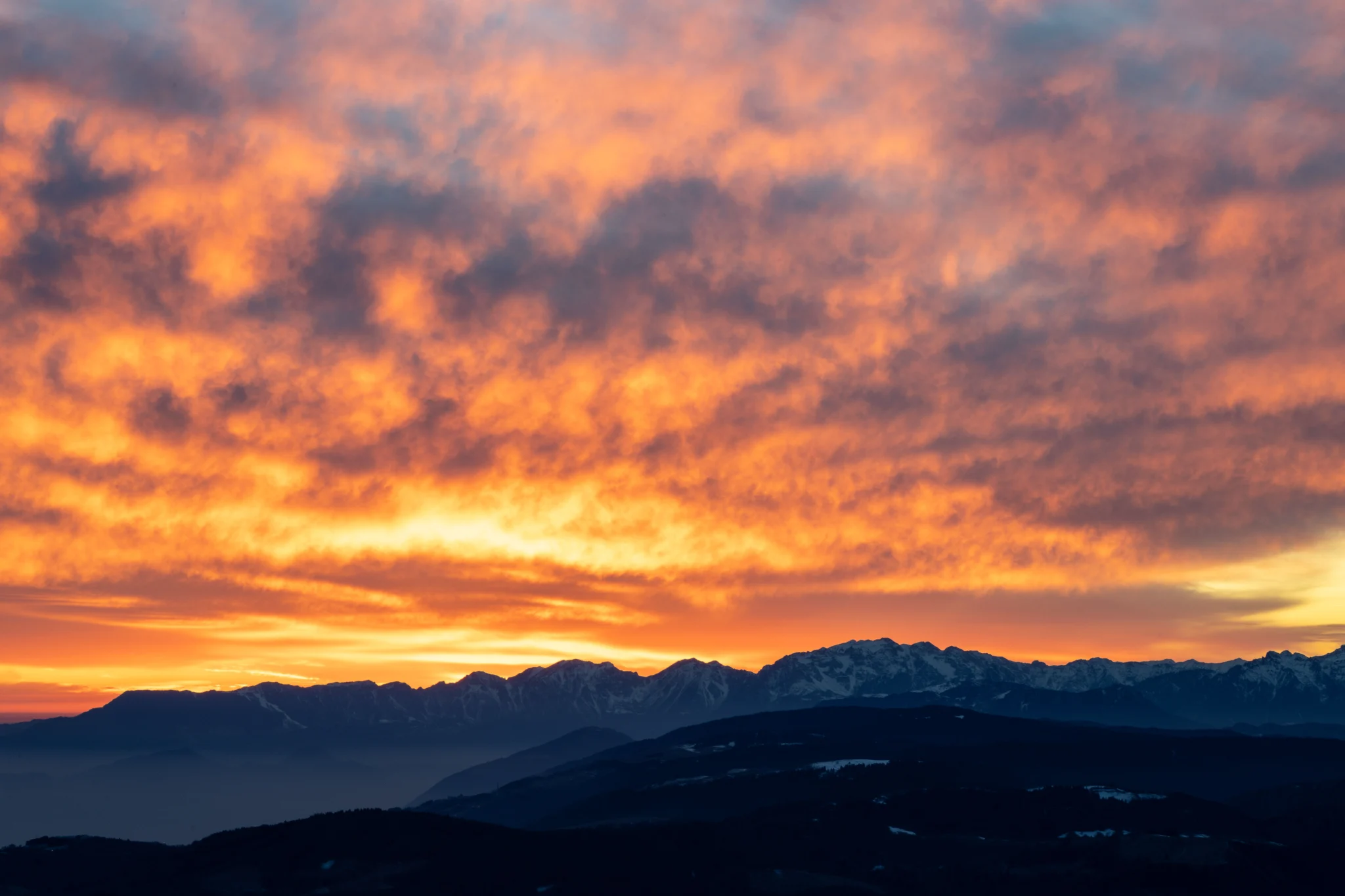 Fire over the Range — Marco Milanesi