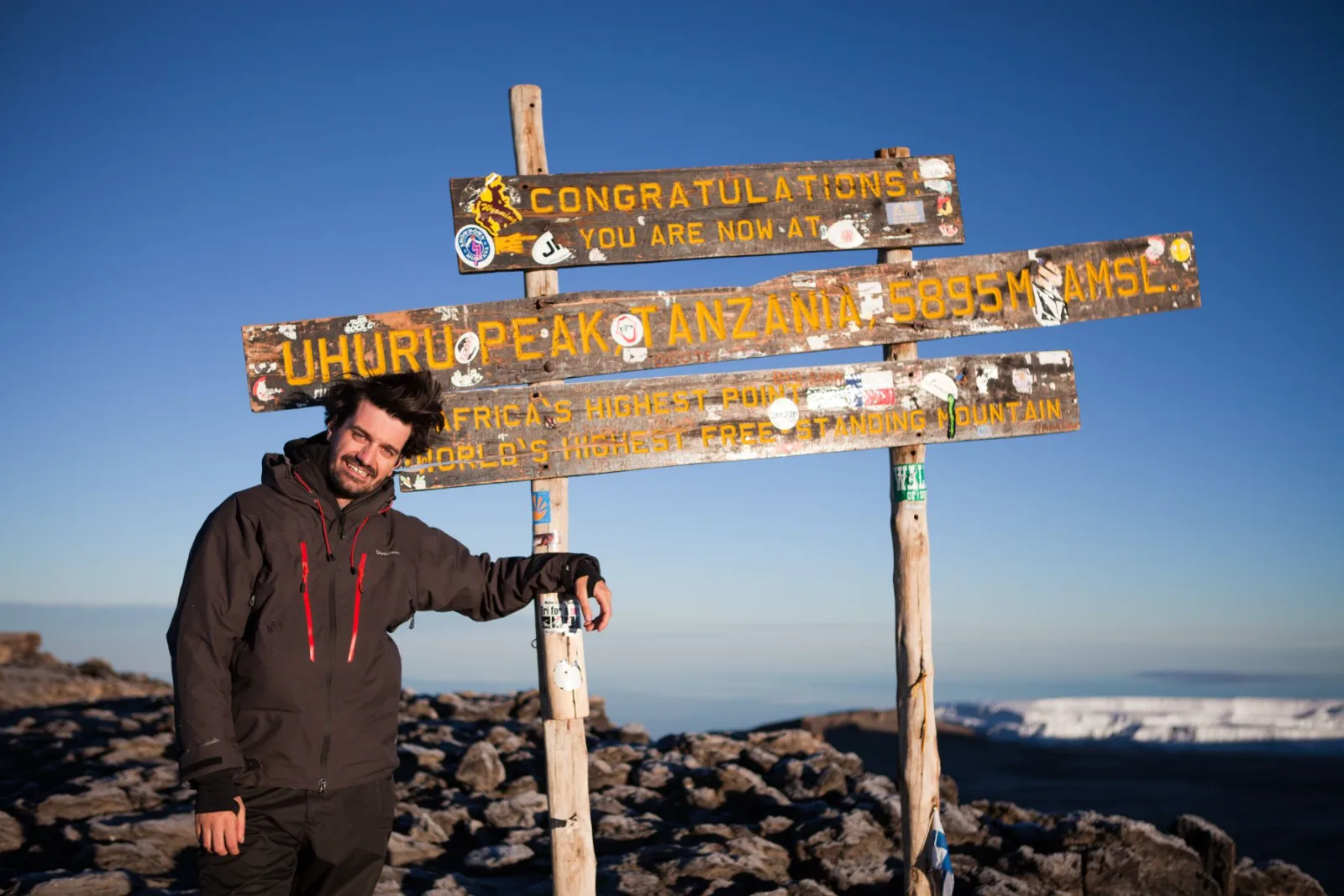 Uhuru Peak, 5,895 m — GAM