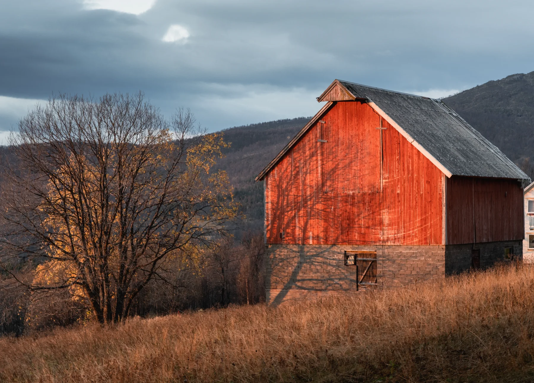 Autumn Barn — Tobias Bjørkli