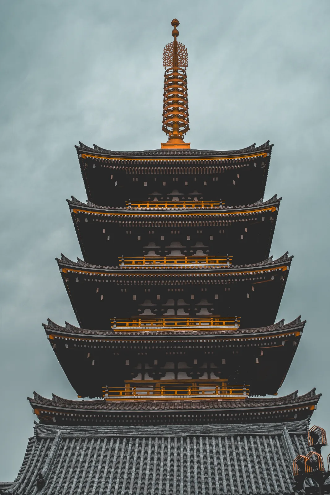 Pagoda Under Clouds — Vinny Anugraha