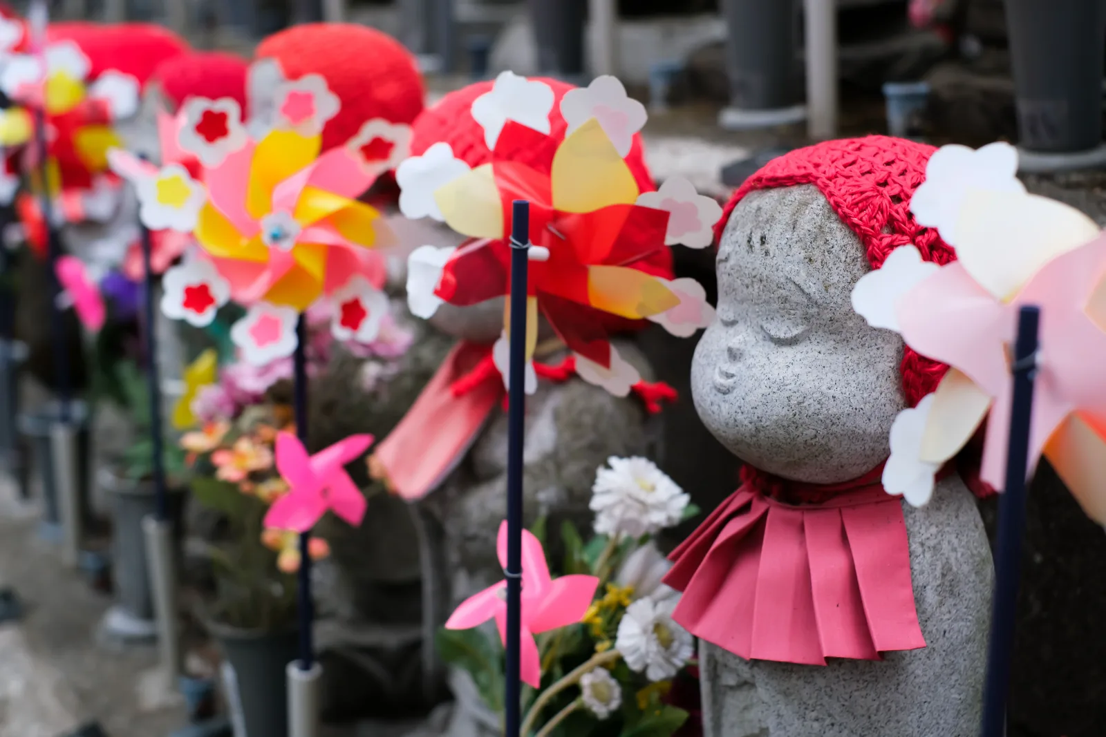 Jizō and Pinwheels — Vinny Anugraha