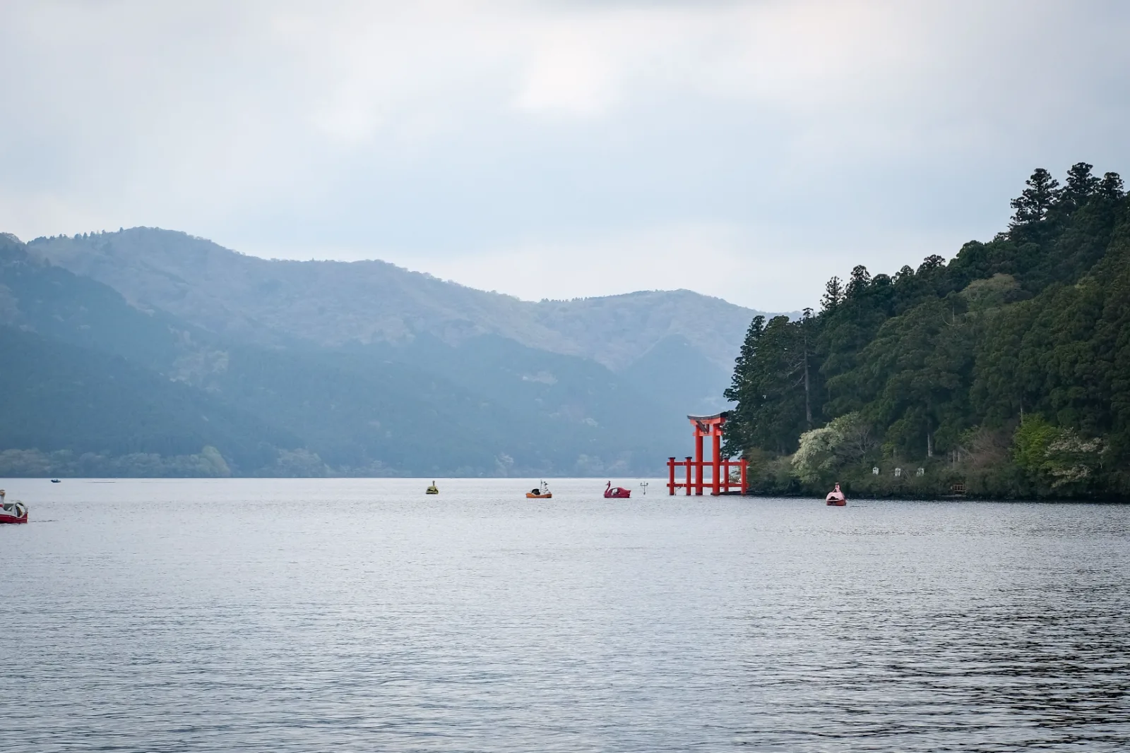 Torii on Lake Ashi — Vinny Anugraha